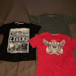 Lot of 3 Boy’s Short Sleeve T